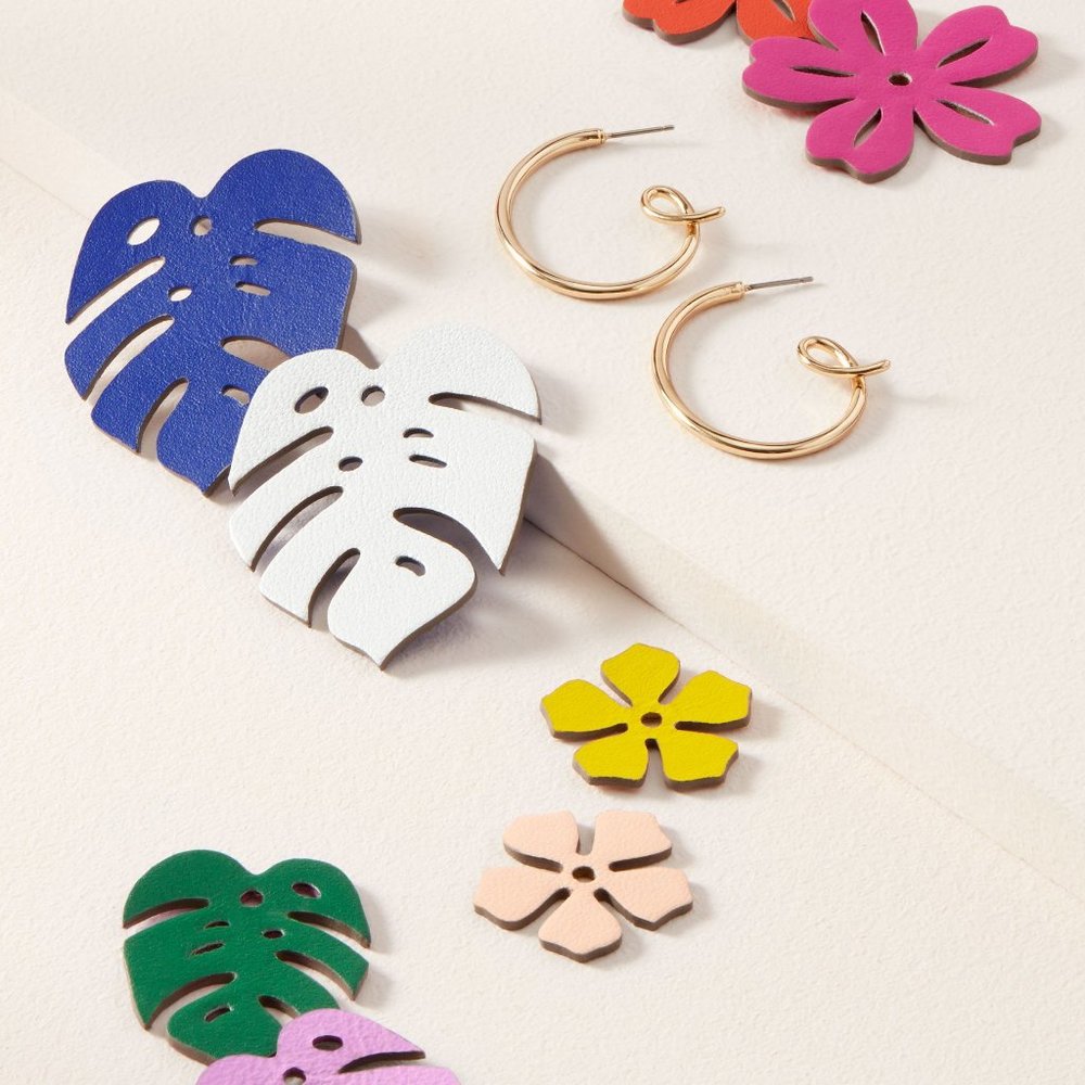 Color Pop Botanical Earrings
